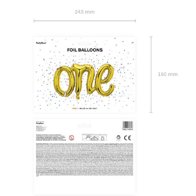 Kindergeburtstag-Folienballon_One_Gold_3