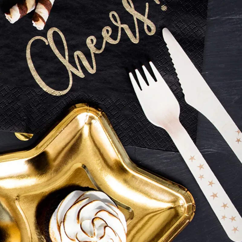 Kindergeburtstag-Holzbesteck_goldene_Sterne_18_Stk_2