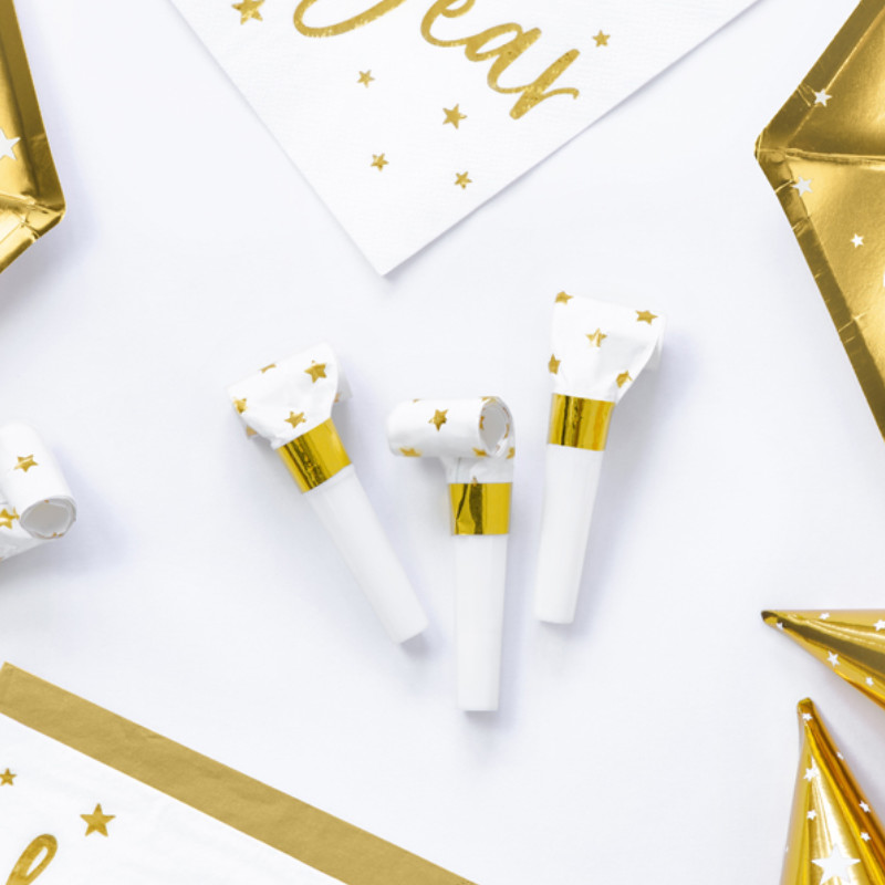 Kindergeburtstag-Rollpfeifen_Weiss_Gold_6_Stk_1