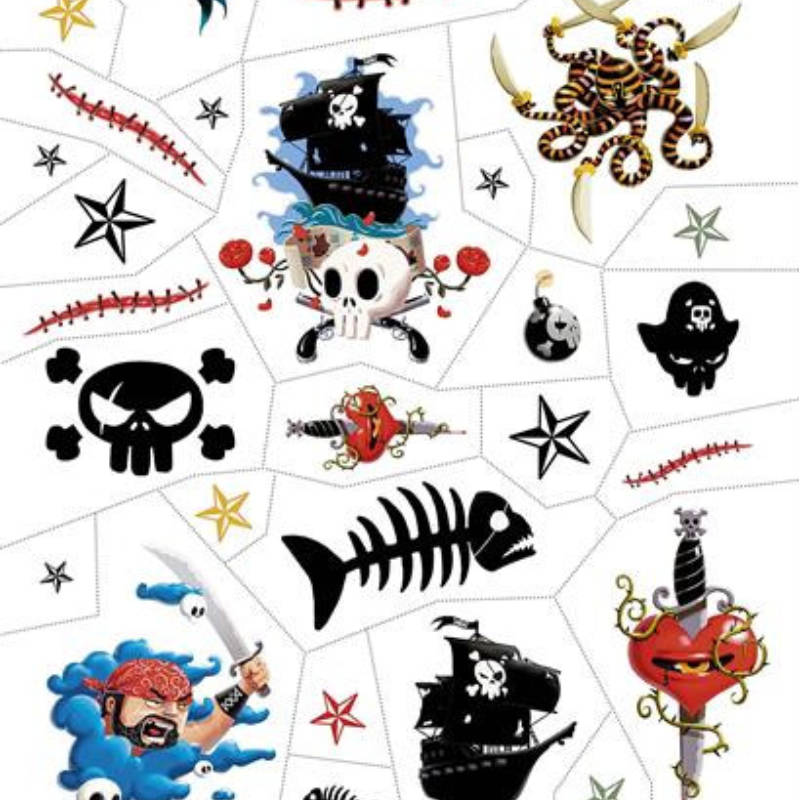 Kindergeburtstag-Djeco_Tattoos_Piraten_2