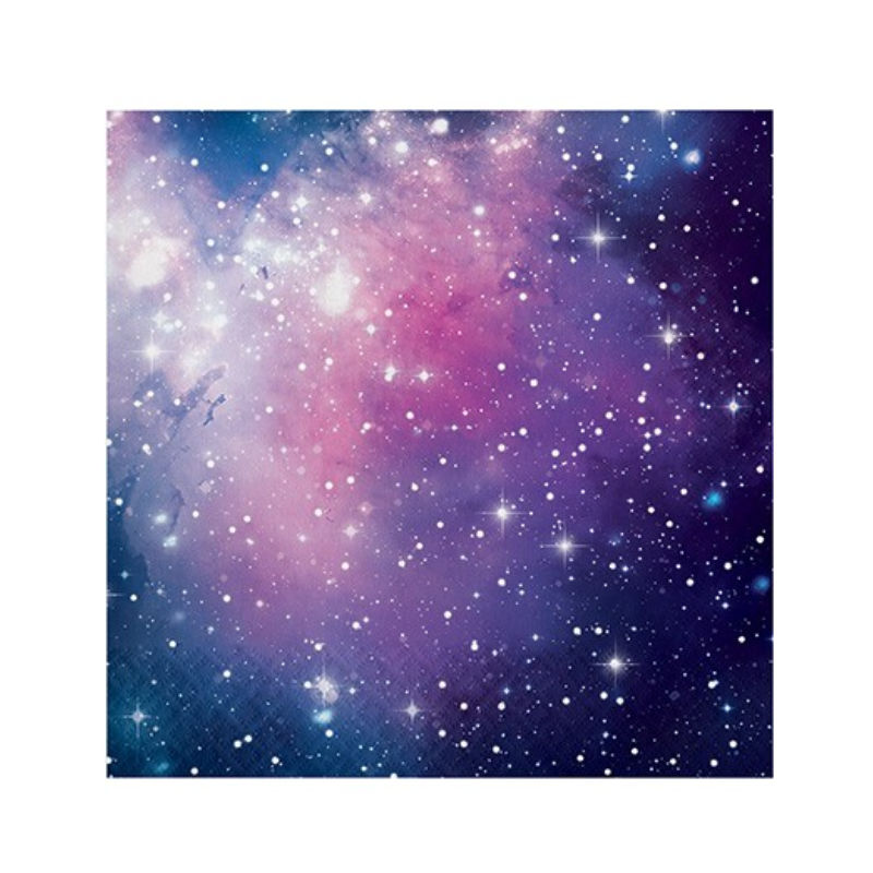 Kindergeburtstag-Servietten-galaxie