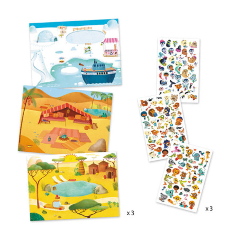 Kindergeburtstag-Abziehbilder_Tiere_Set_3