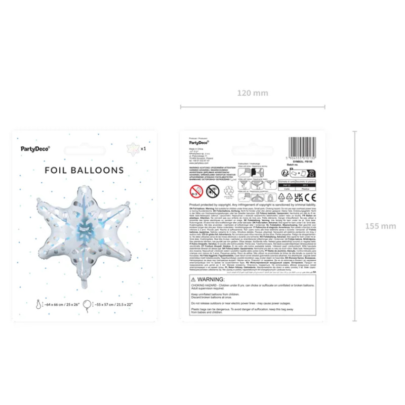 Kindergeburtstag-Folienballon_Schneeflocken_1