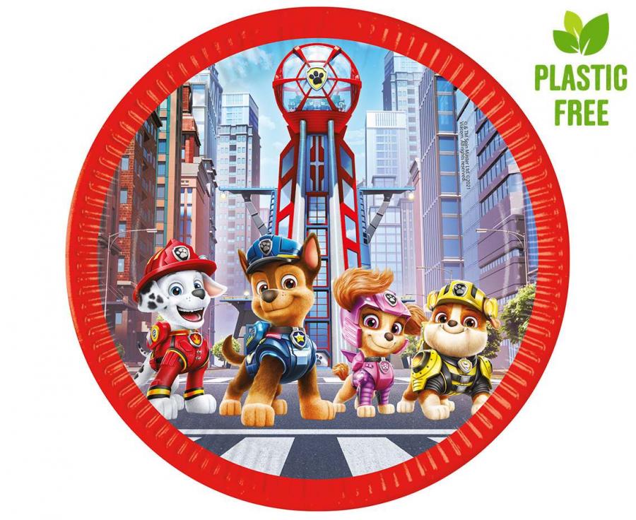 Spielzeug, Paw Patrol, Rundbild, Tragefigur, Plastic Free