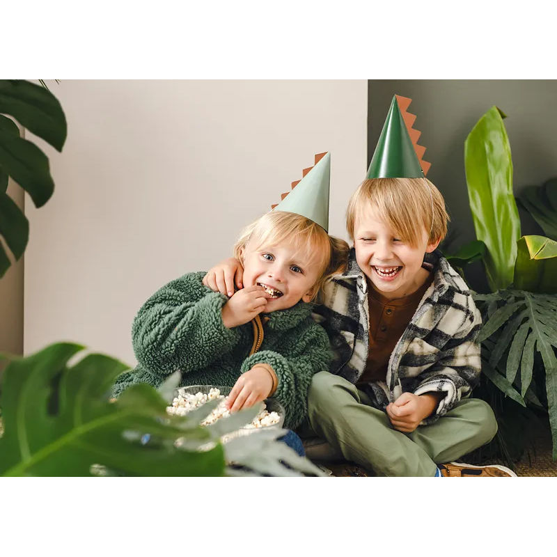 Kindergeburtstag-Partyhute-Dinos-2