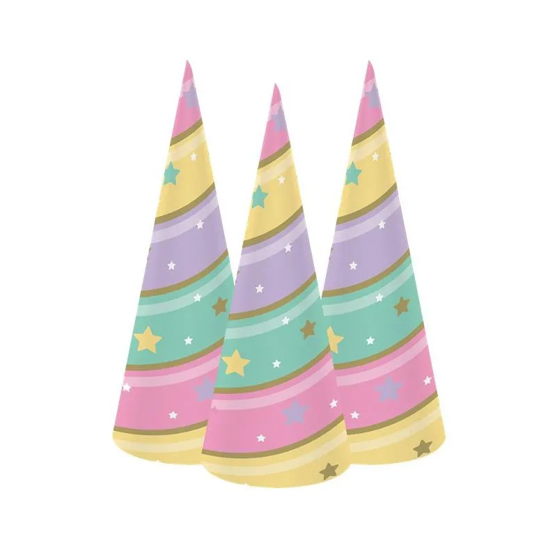 Kindergeburtstag-Partyhuete_goldenes_Einhorn_8_Stk_1