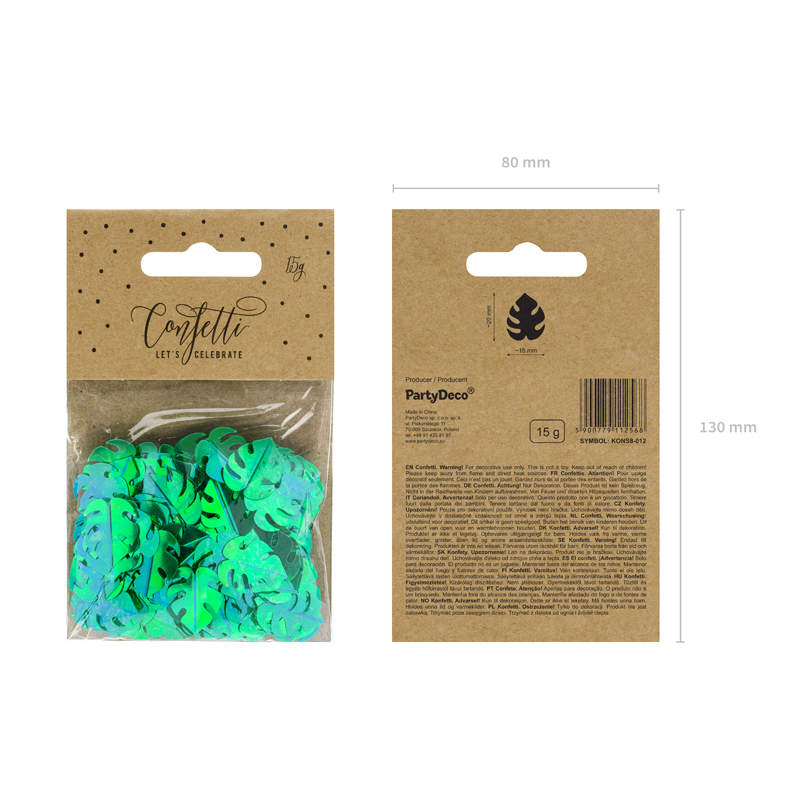 Kindergeburtstag-Konfetti_Palmblaetter_15g_2