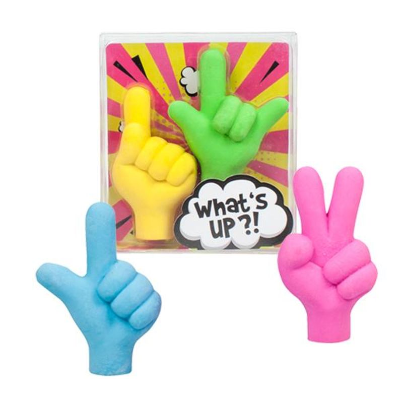 Knete-Hand, Faust-Hand, Fingerskulptur, Squishy, Spaß-Spielzeug