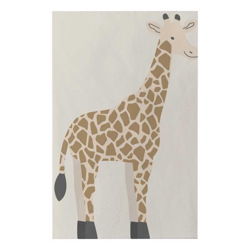 Servietten Giraffe, 16 Stk.