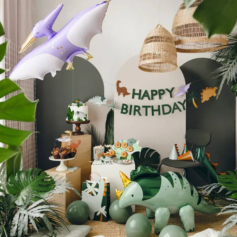 Kindergeburtstag-Donutstander-Triceratops-2