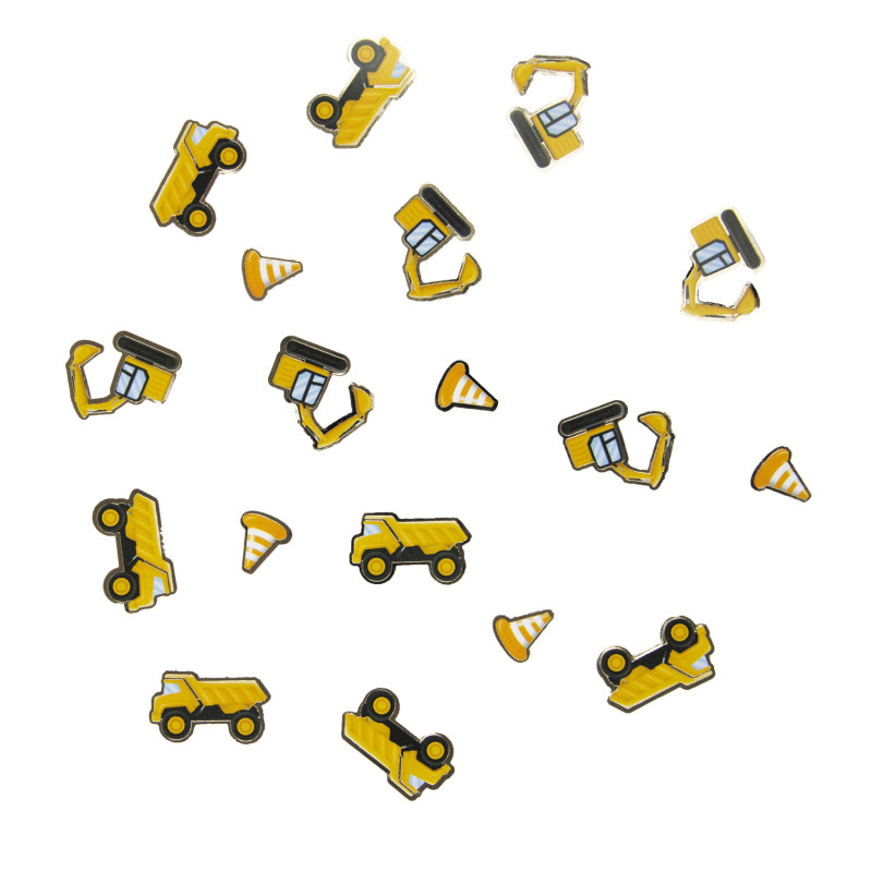 Konfetti Baumaschinen, 10g