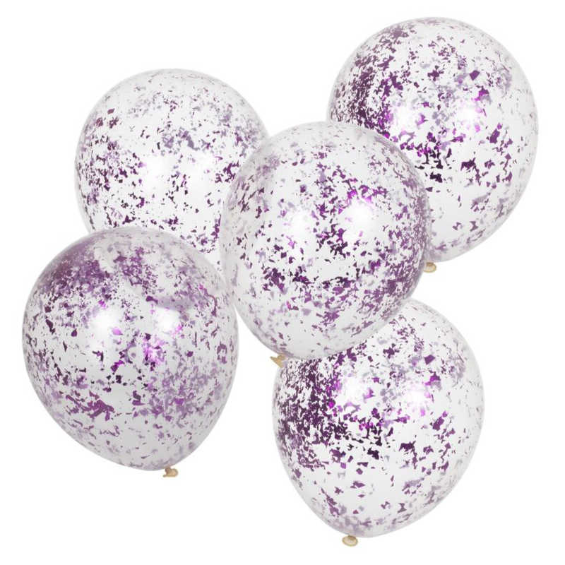 Kindergeburtstag-Konfettiballone_Pink_5_Stk_1