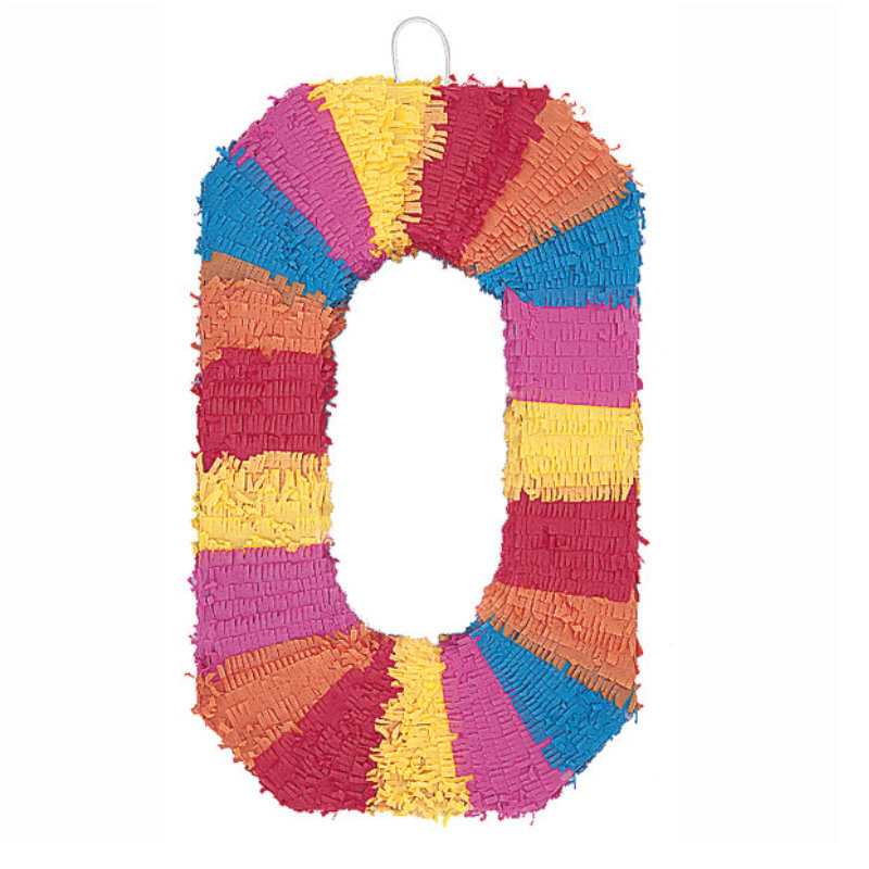 Piñata Zahl 0