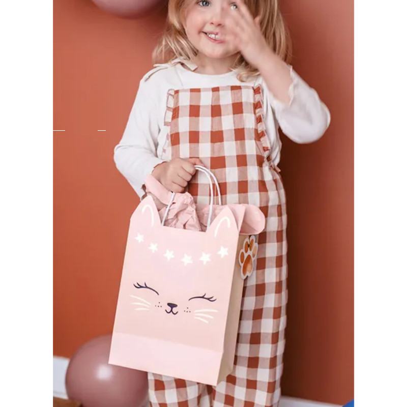 Kindergeburtstag-Partytute-Katze-rosa-2