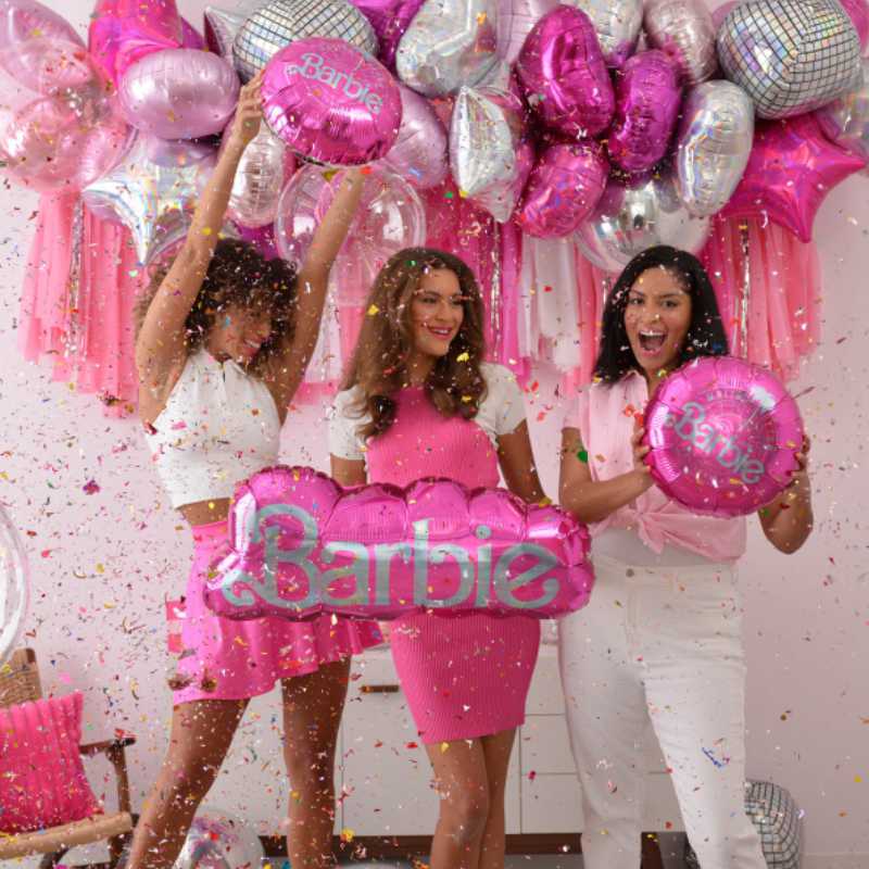 Kindergeburtstag-Folienballon-Barbie-2