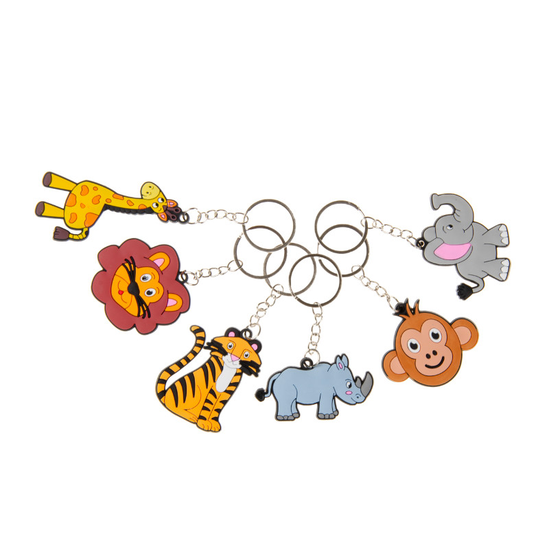 Kindergeburtstag-Schlusselanhanger-Wild-Animals