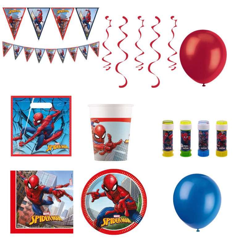 Partyset Spiderman, 75 tlg. 