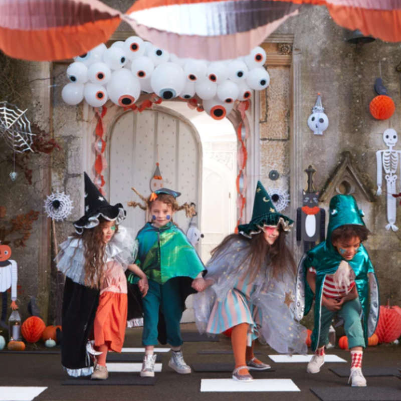 Kindergeburtstag-Ballonbogen_Meri_Halloween_Augen_2
