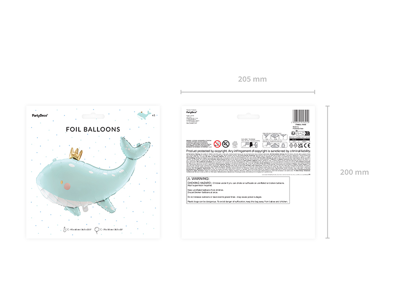 Ballons aus Folie, Walross?