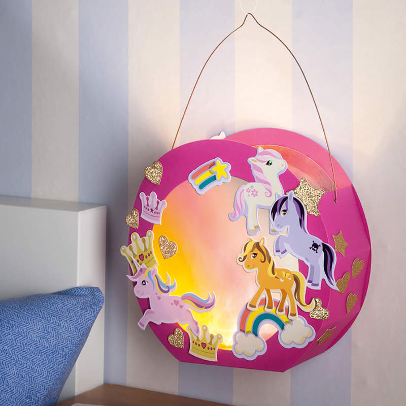 Kindergeburtstag-Bastelset_Laterne_Ponys_2