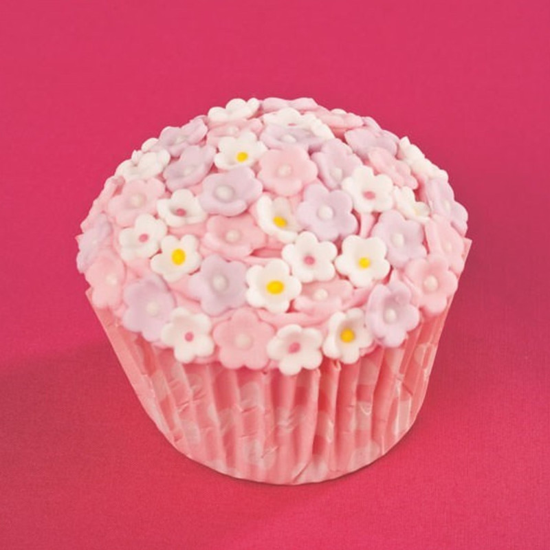 Kindergeburtstag-Zuckerdekor-Blumen-Mini-2