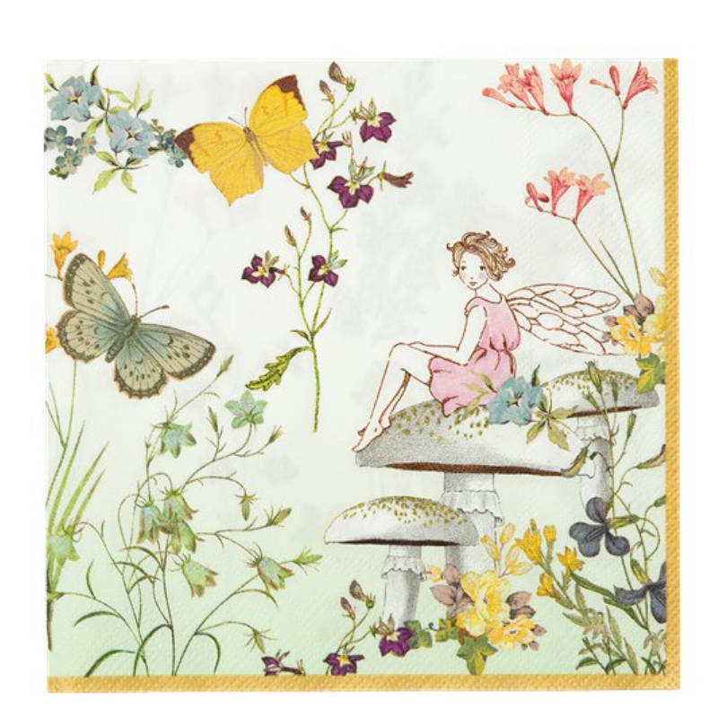 Servietten Schmetterling & Fee, 20 Stk.