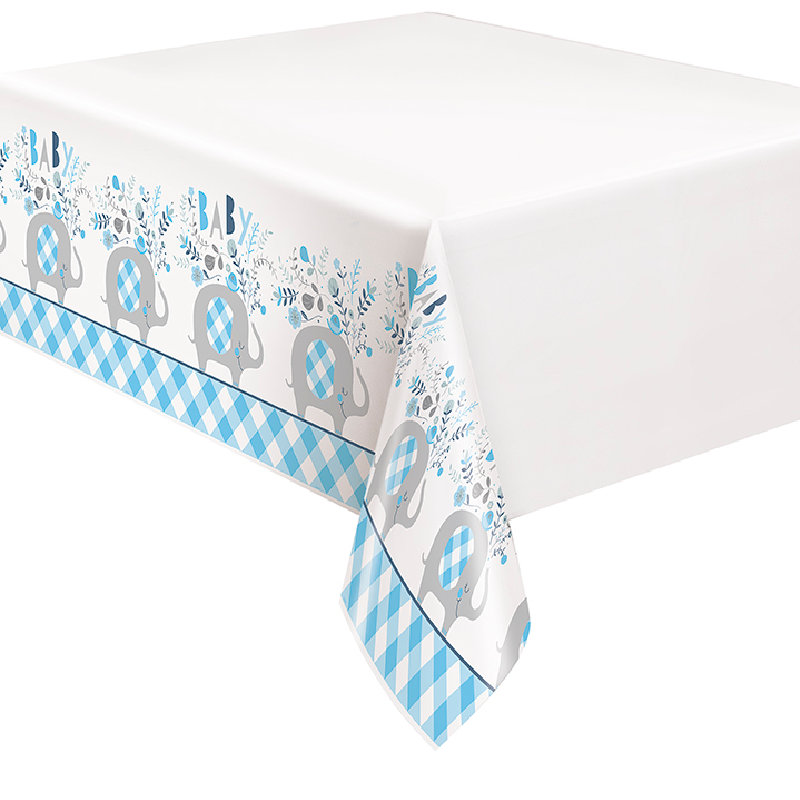 Tischdecke Babyfant blau