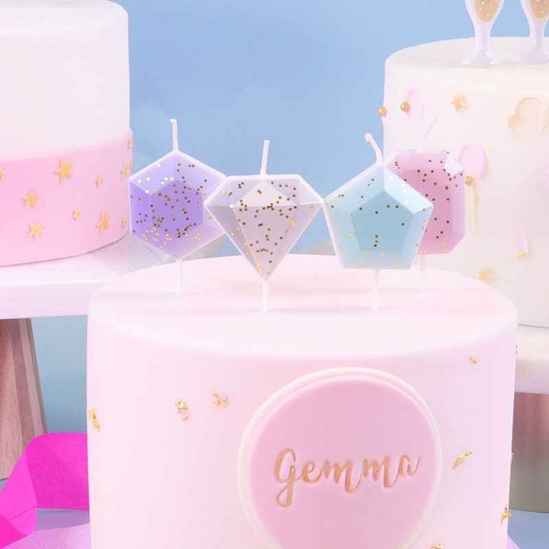 Kindergeburtstag-Geburtstagskerzen_Edelsteine_4_Stk_2