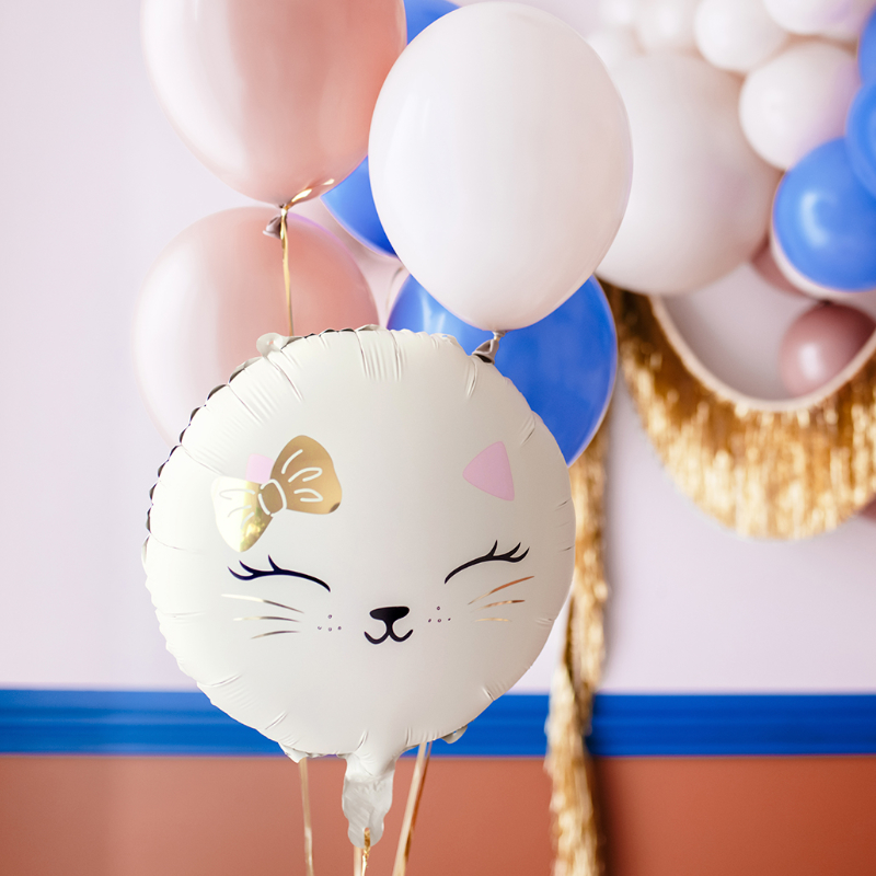 kinderparty 250724-11_Folienballon_weisseKatze_partydeco1