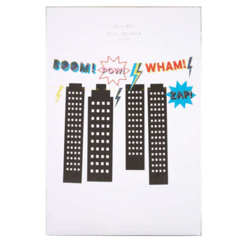 Kindergeburtstag-Girlande_Meri_Super_Hero_1