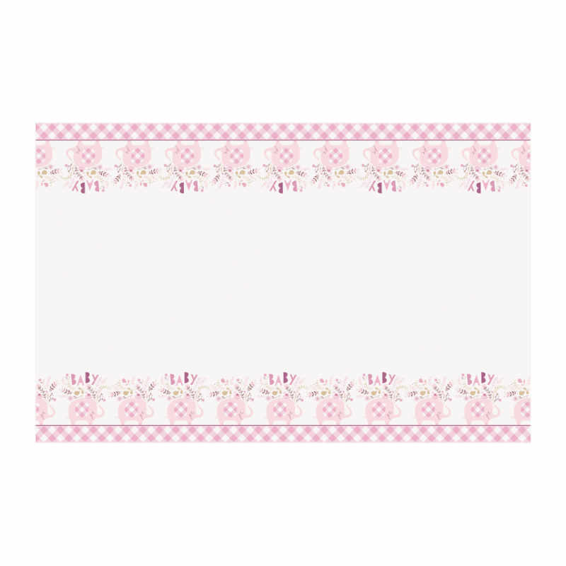 Tischdecke Babyfant rosa