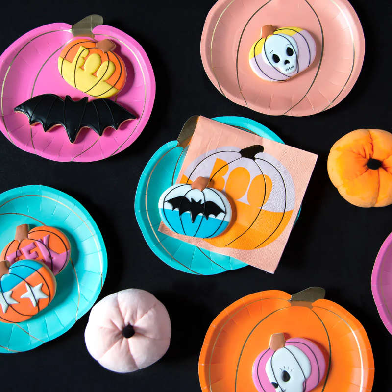 Kindergeburtstag-Partyteller_Kuerbisform_8_Stk_2