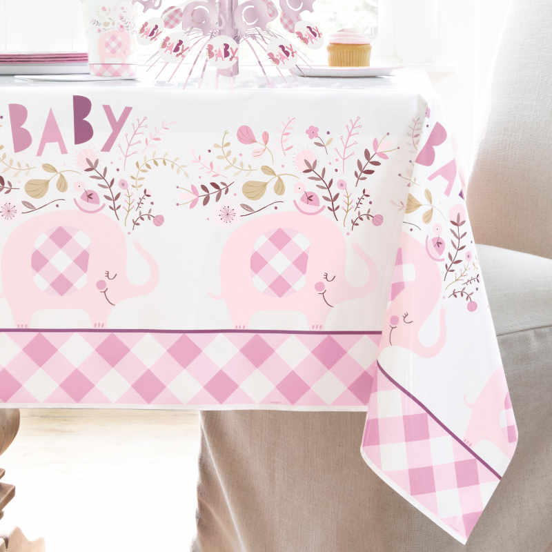 Kindergeburtstag-Tischdecke_Babyfant_rosa_1