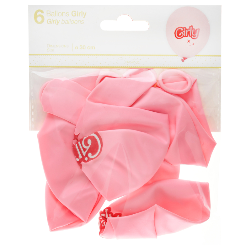 kinderparty Girly_Ballon_Santex2