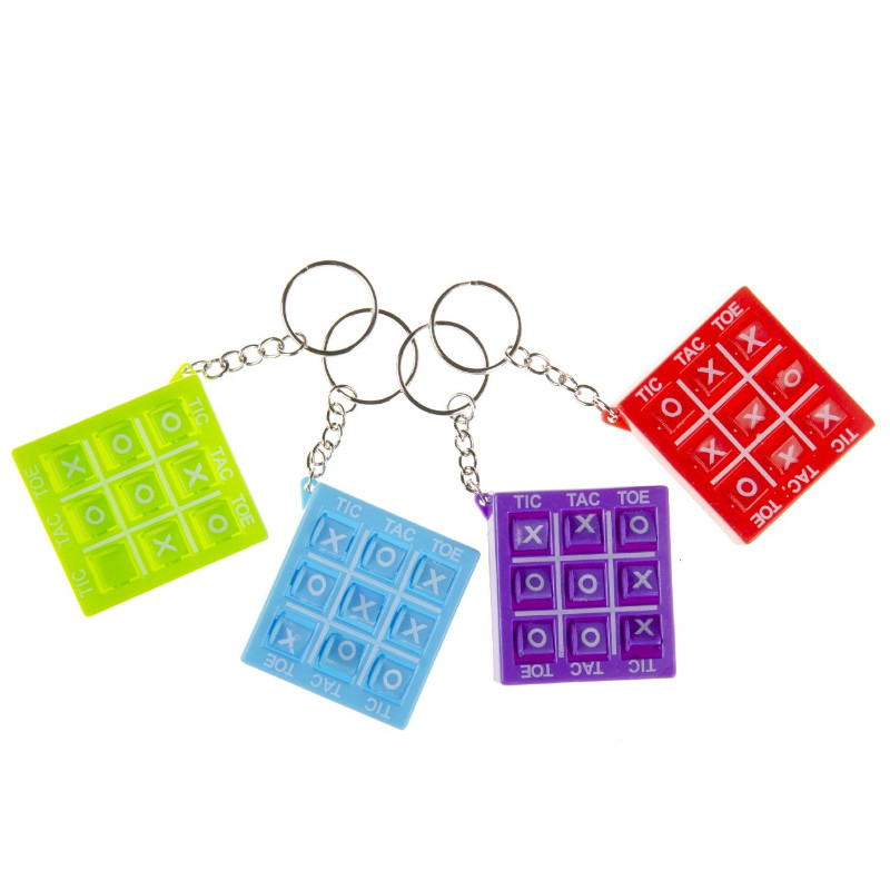 Kindergeburtstag-Schluesselanhaenger_Tic_Tac_Toe_1_Stk_assort