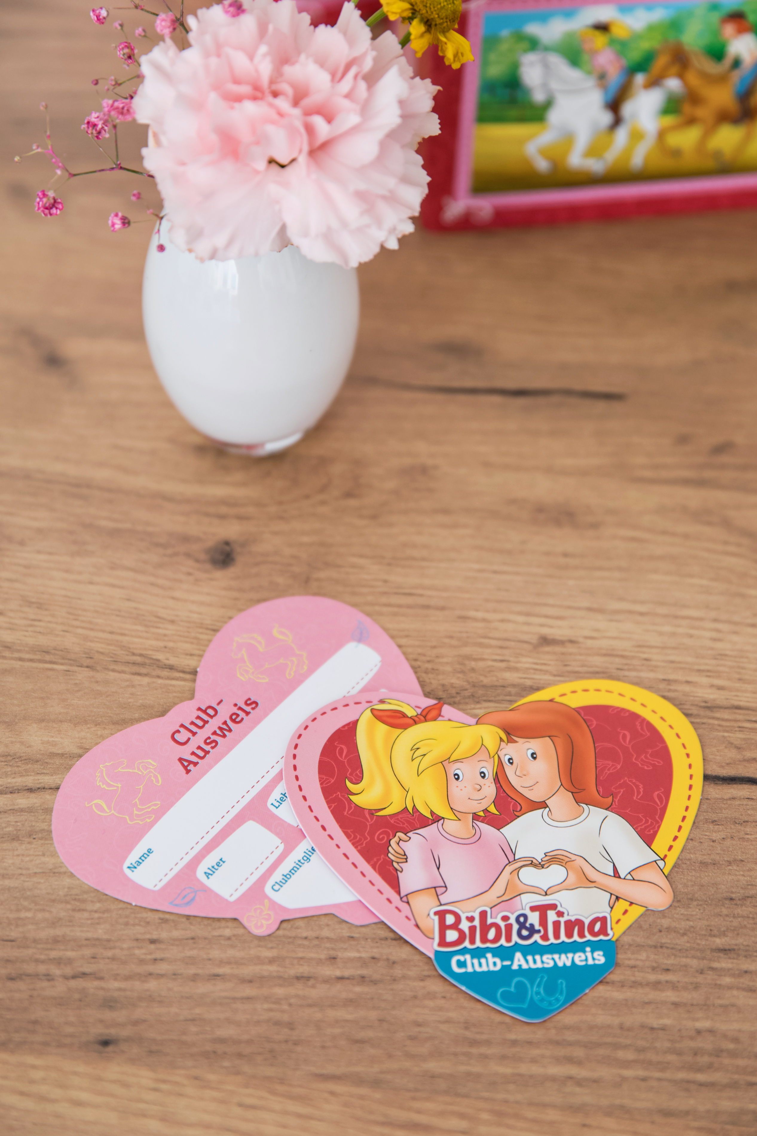 Person, Blume, Pflanze