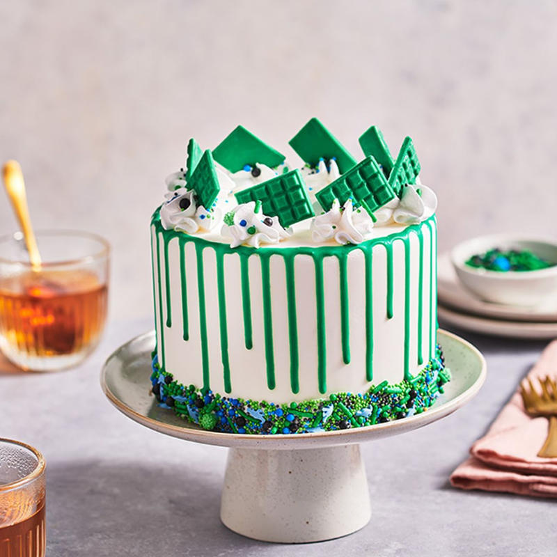 Kindergeburtstag-FunCakes_Choco_Drip_Blattgruen_1