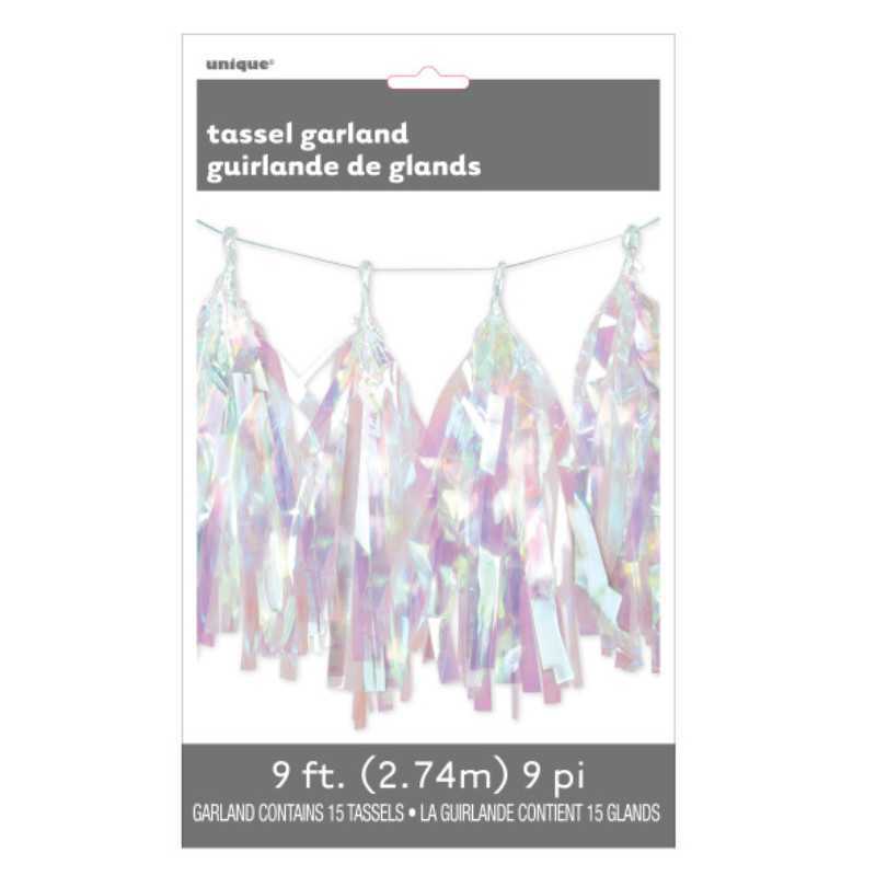 Kindergeburtstag-Tassel_Girlande_glitzernde_Regenbogenfarben_1