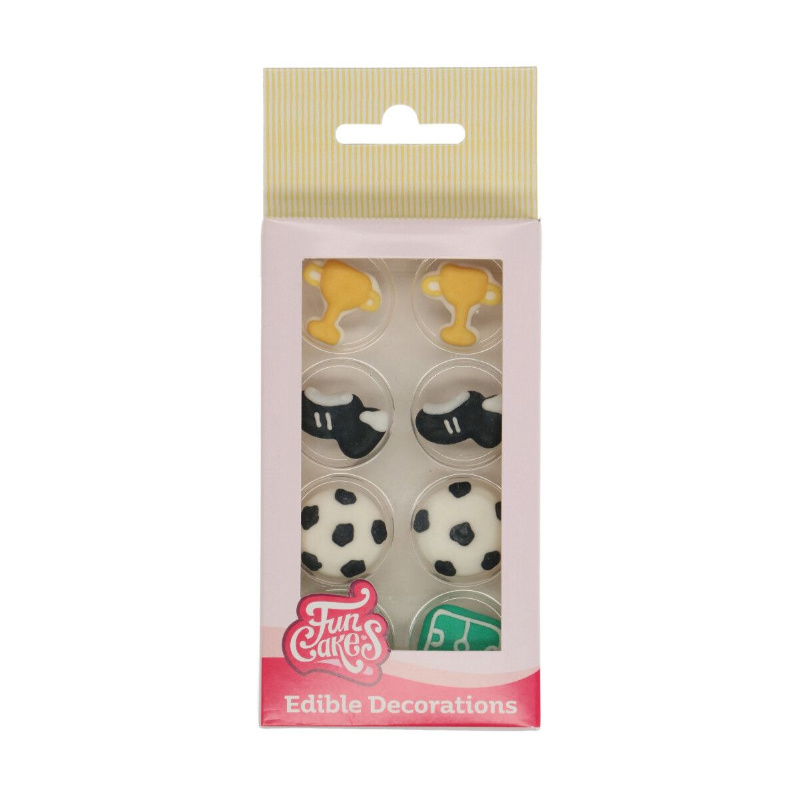 Kindergeburtstag-Funcakes-Zuckerdekor-Fussballmatch