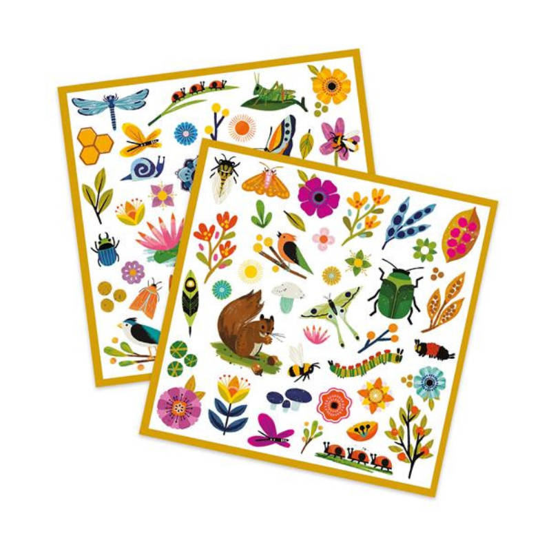 Kindergeburtstag-Djeco_Sticker_Garten_1
