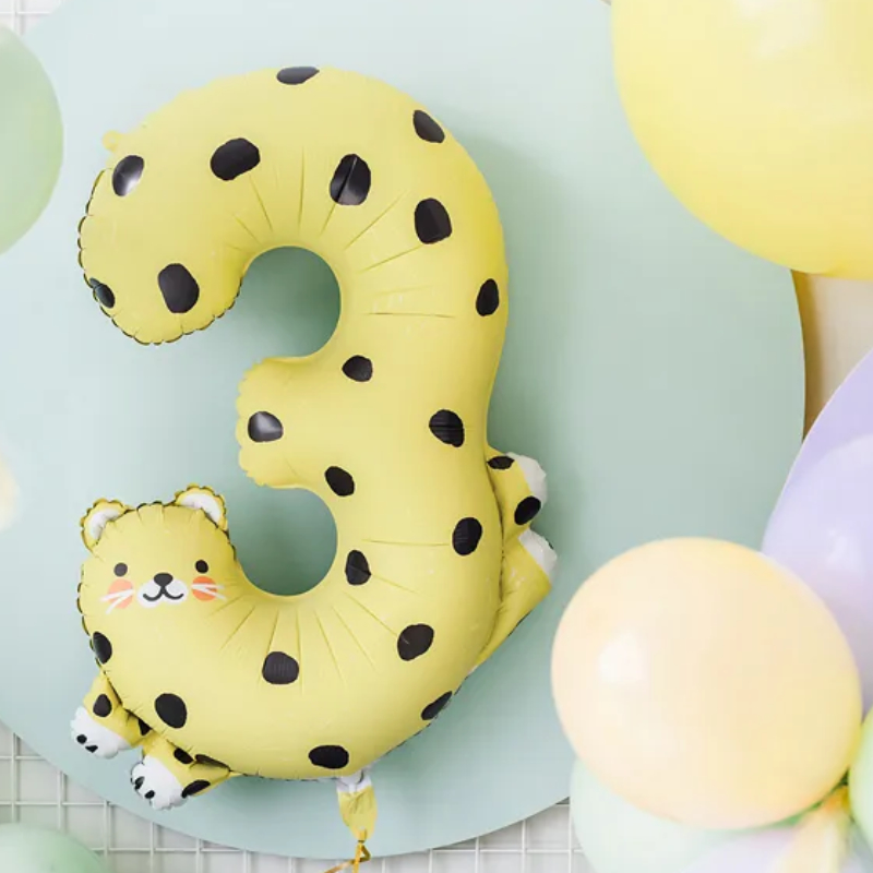 kinderparty Folienballon_3_Gepard1_partydeco