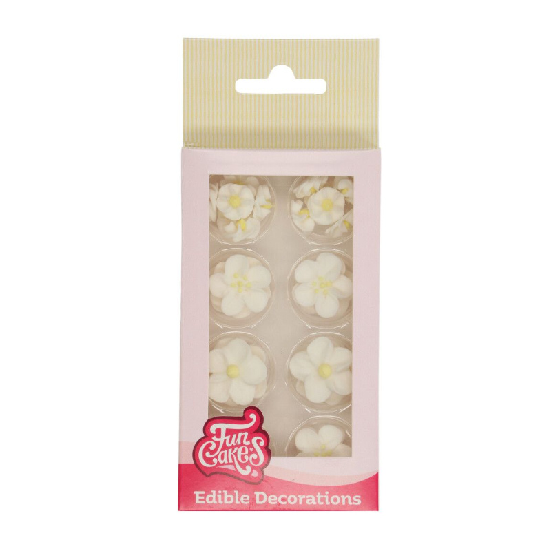 Kindergeburtstag-Zuckerdekor_Blumen_weiss_32_Stk_1