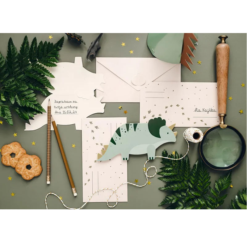 Kindergeburtstag-Geburtstagseinladungen-Triceratops-2