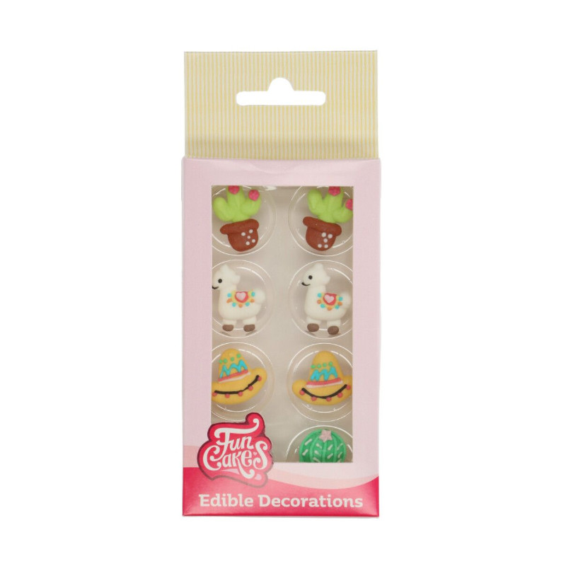 Kindergeburtstag-FunCakes_Zuckerdekor_Alpaca_8_Stk_1