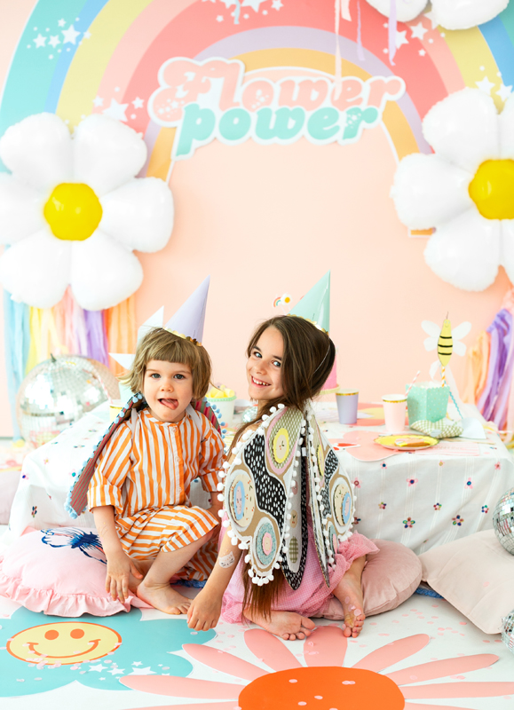 party, kinder, geburtstag, deko, schal