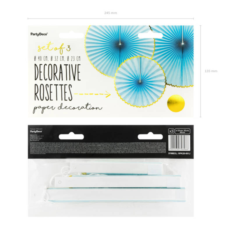 Kindergeburtstag-Deko_Faecher_hellblau_3_Stk_2