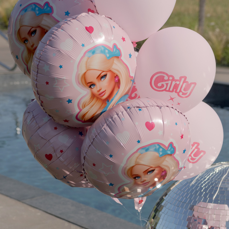 kinderparty Girly_Ballon_Santex3