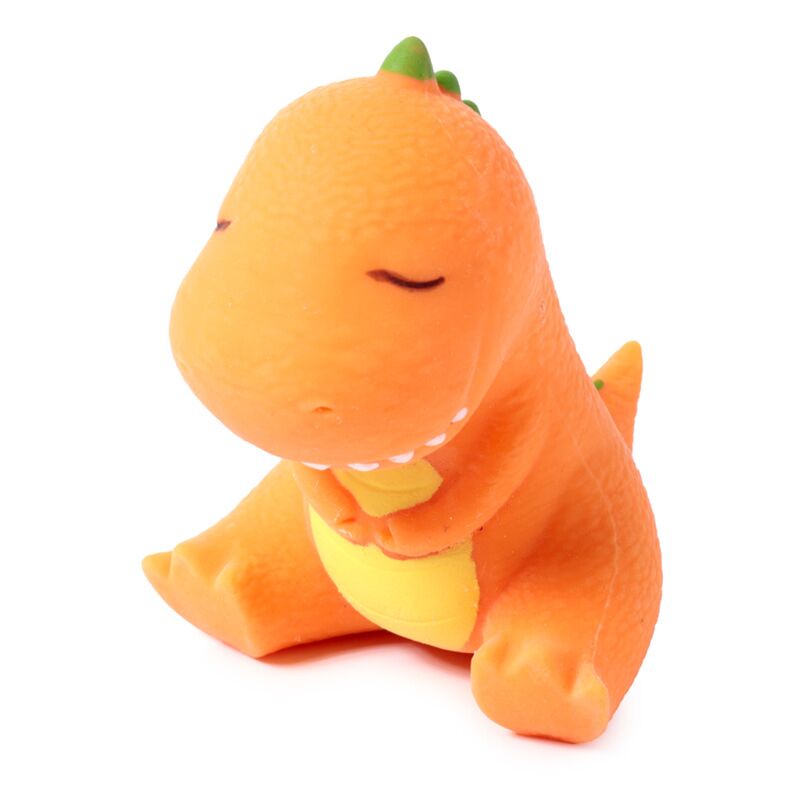 Plushie, Dinosaur, Orange, Soft toy, Kuscheltier