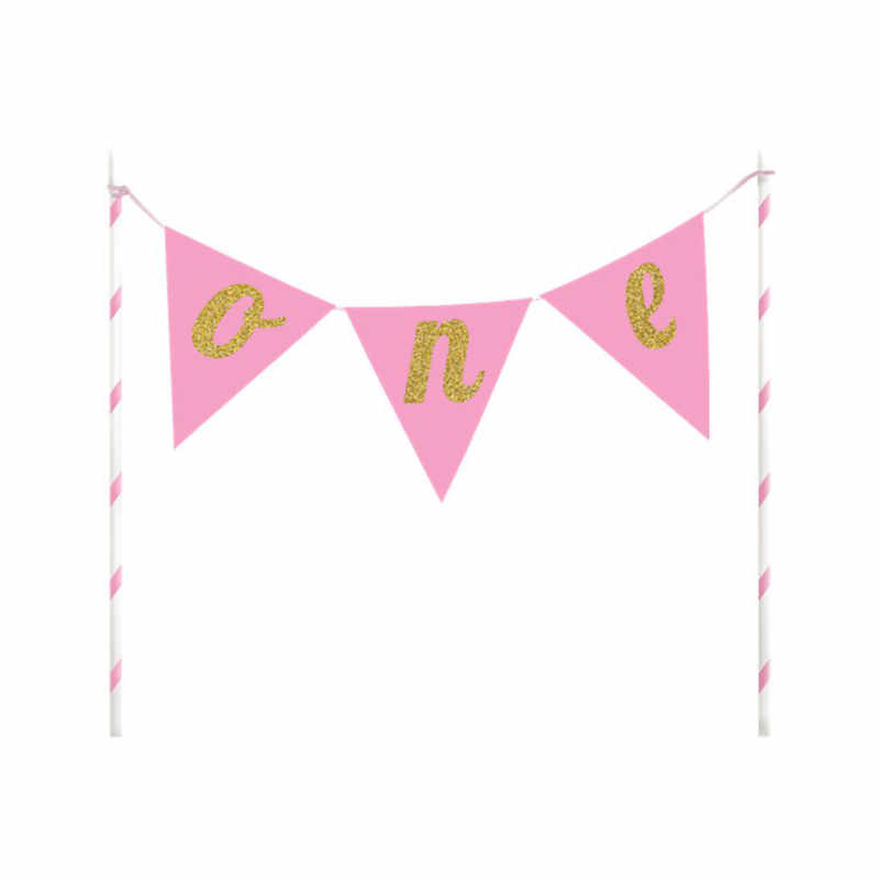 "Cake Topper ""One"""