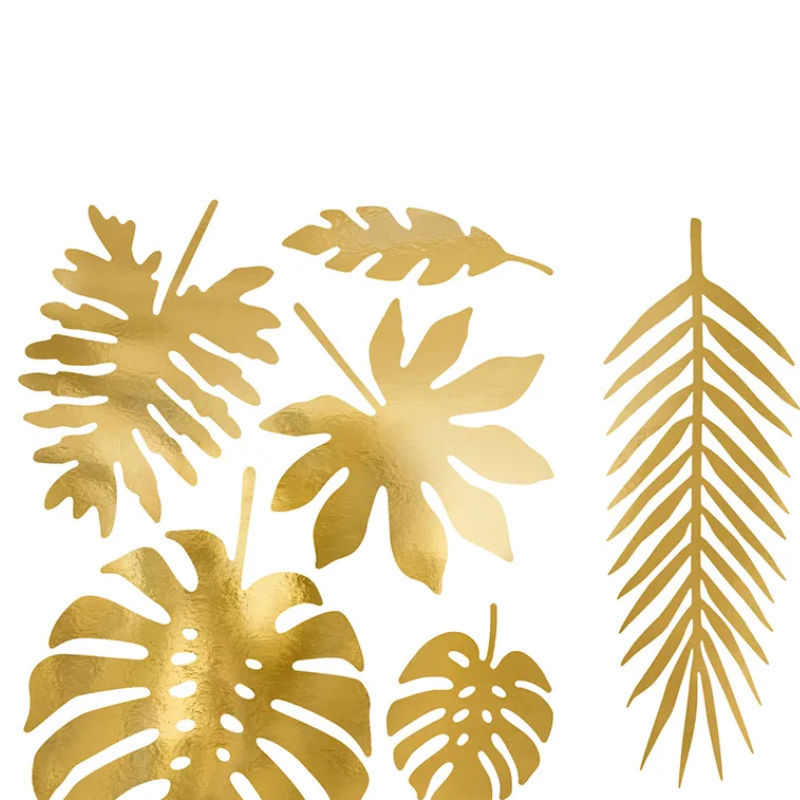 Kindergeburtstag-Tischdekoration_Tropical_gold_21_Stk_1